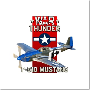 P-51D Mustang Posters and Art